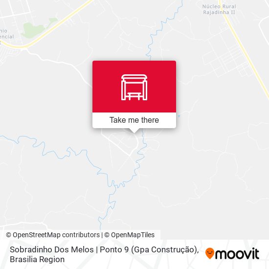 Sobradinho Dos Melos | Ponto 9 (Gpa Construção) map