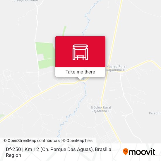 Df-250 | Km 12 (Ch. Parque Das Águas) map