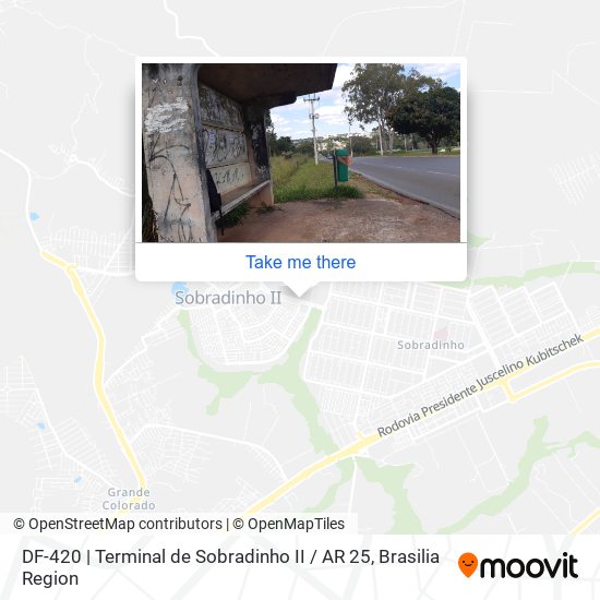 DF-420 | Terminal de Sobradinho II / AR 25 map