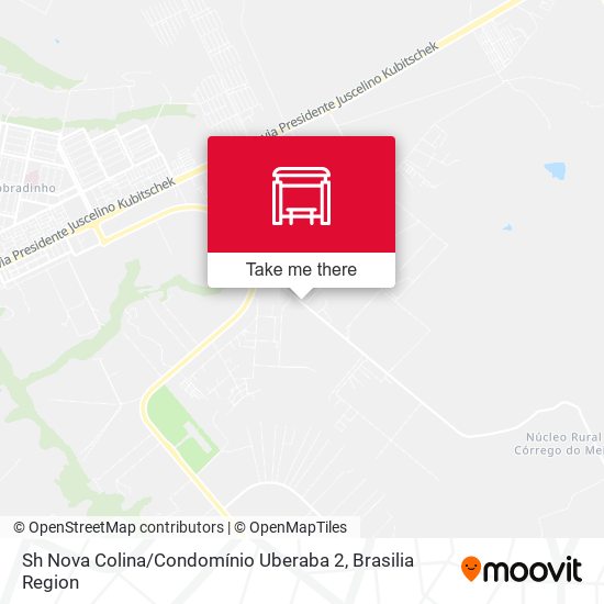 Sh Nova Colina / Condomínio Uberaba 2 map
