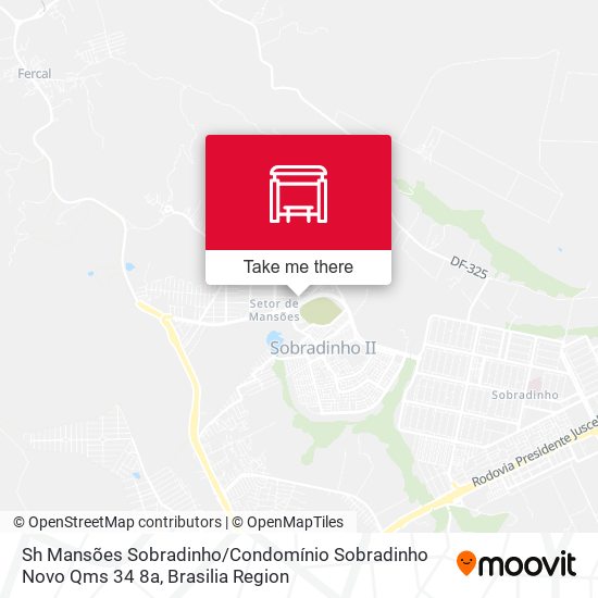 Sh Mansões Sobradinho / Condomínio Sobradinho Novo Qms 34 8a map