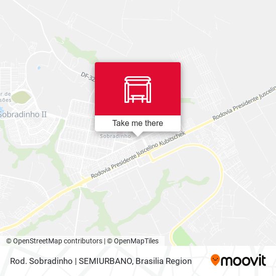 Rod. Sobradinho | SEMIURBANO map
