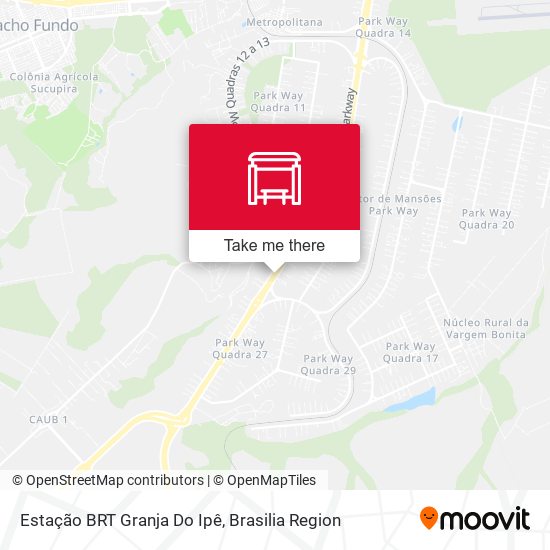 Estação BRT Granja Do Ipê map