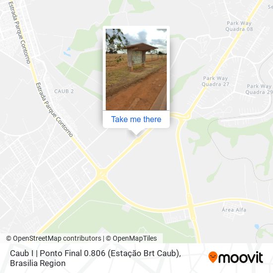 Caub I | Ponto Final 0.806 (Estação Brt Caub) map