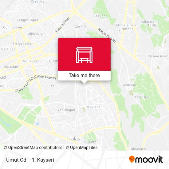 Umut Cd. - 1 map