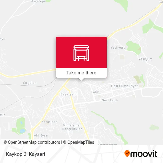 Kaykop 3 map