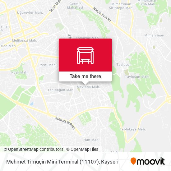 Mehmet Timuçin Mini Terminal (11107) map