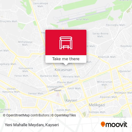 Yeni Mahalle Meydanı map