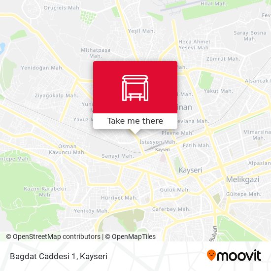 Bagdat Caddesi 1 map