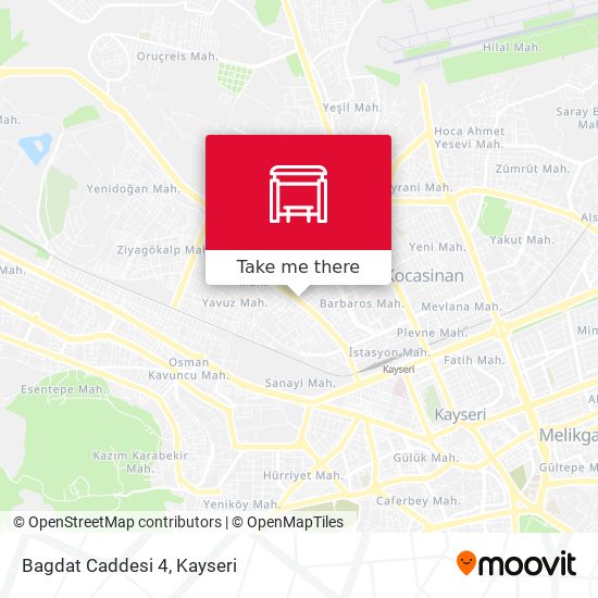 Bagdat Caddesi 4 map