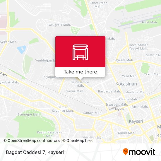 Bagdat Caddesi 7 map