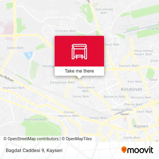 Bagdat Caddesi 9 map