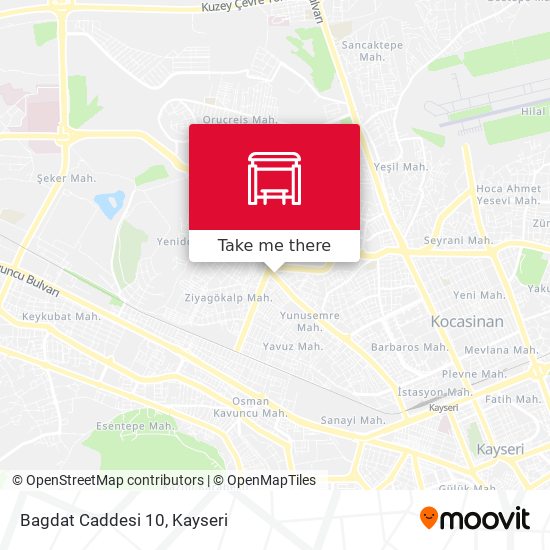 Bagdat Caddesi 10 map