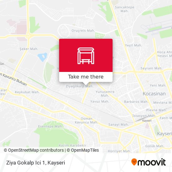 Ziya Gokalp Ici 1 map