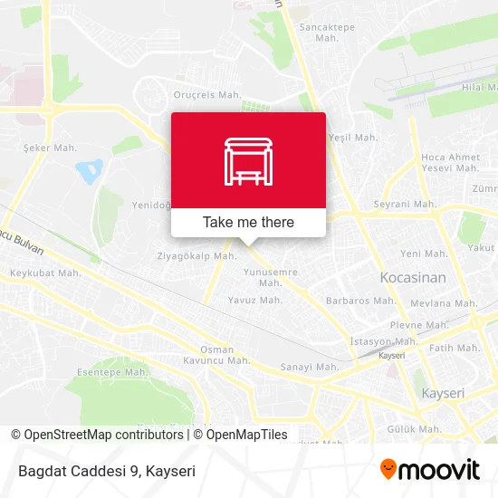 Bagdat Caddesi 9 map
