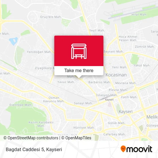 Bagdat Caddesi 5 map