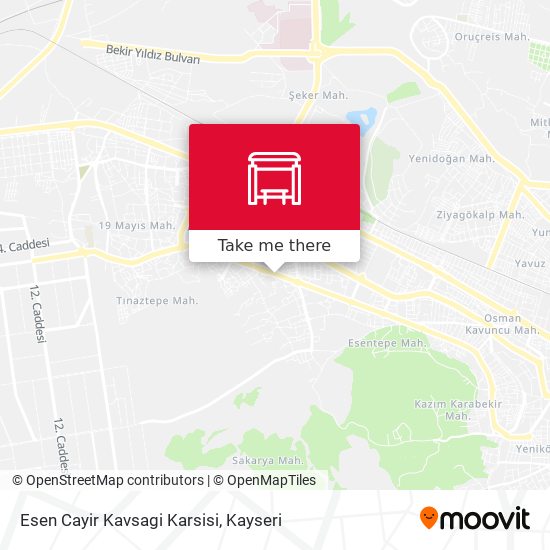 Esen Cayir Kavsagi Karsisi map