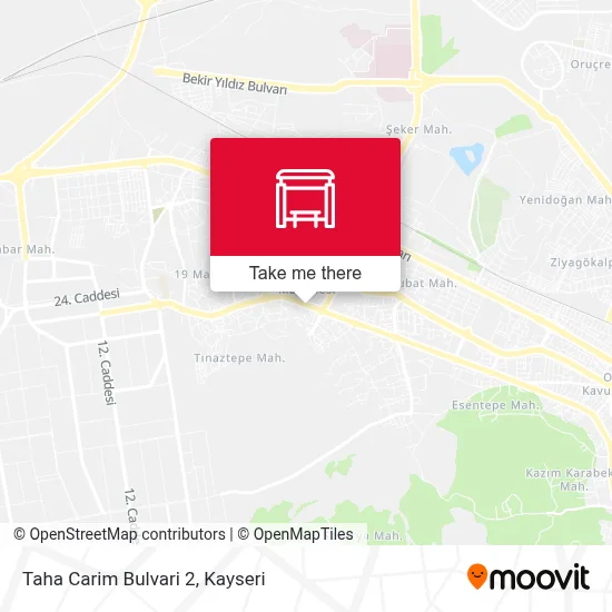 Taha Carim Bulvari 2 map