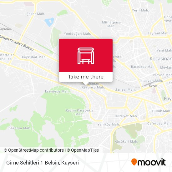 Girne Sehitleri 1 Belsin map