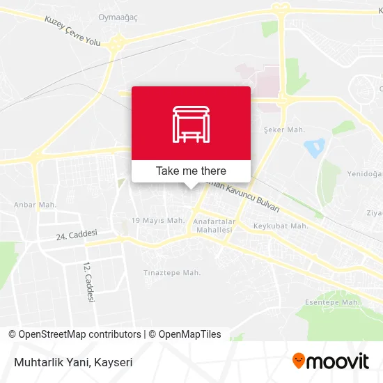 Muhtarlik Yani map