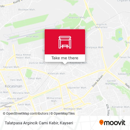 Talatpasa Argincik Cami Kebir map