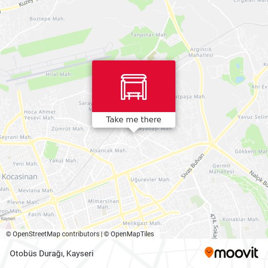 Otobüs Durağı map
