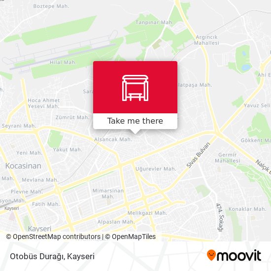 Otobüs Durağı map