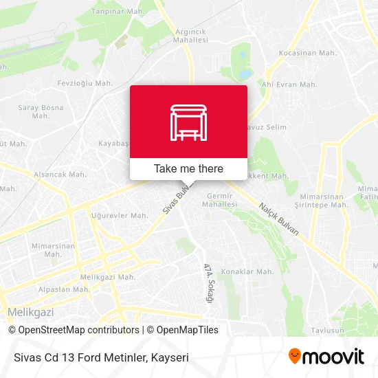 Sivas Cd 13 Ford Metinler map