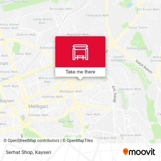 Serhat Shop map