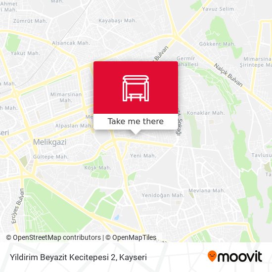 Yildirim Beyazit Kecitepesi 2 map