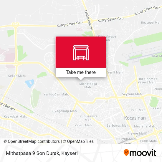 Mithatpasa 9 Son Durak map