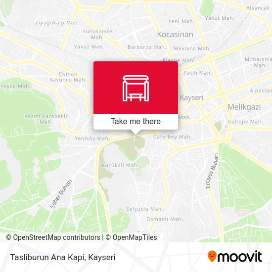 Tasliburun Ana Kapi map