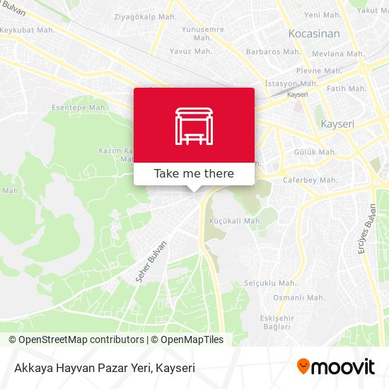 Akkaya Hayvan Pazar Yeri map