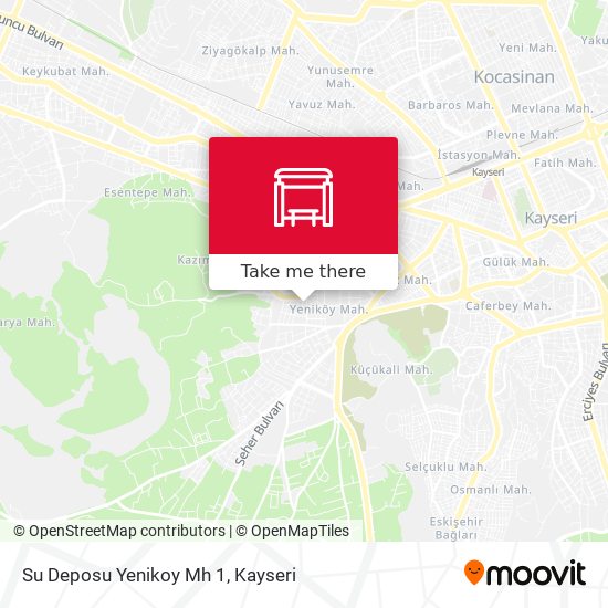 Su Deposu Yenikoy Mh 1 map