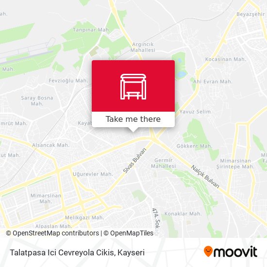 Talatpasa Ici Cevreyola Cikis map