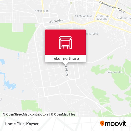 Home Plus map