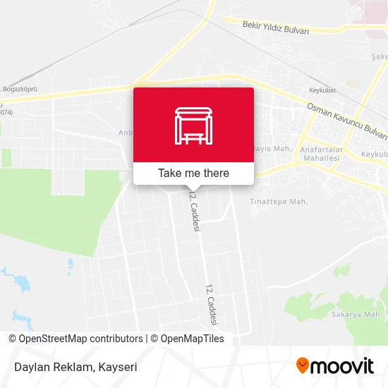 Daylan Reklam map