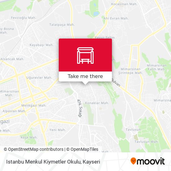Istanbu Menkul Kiymetler Okulu map