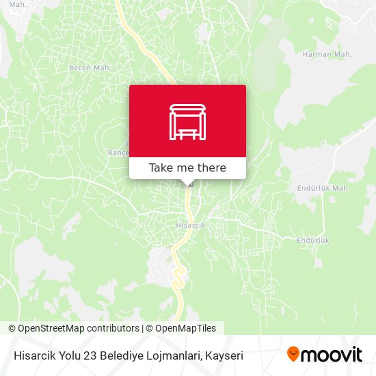 Hisarcik Yolu 23 Belediye Lojmanlari map