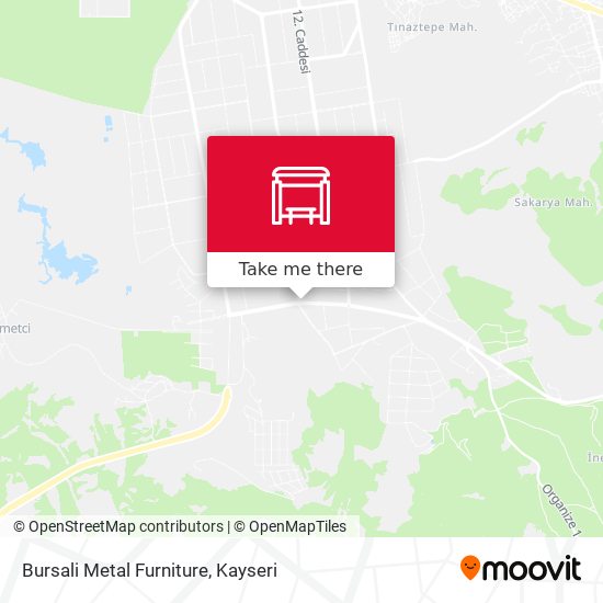 Bursali Metal Furniture map