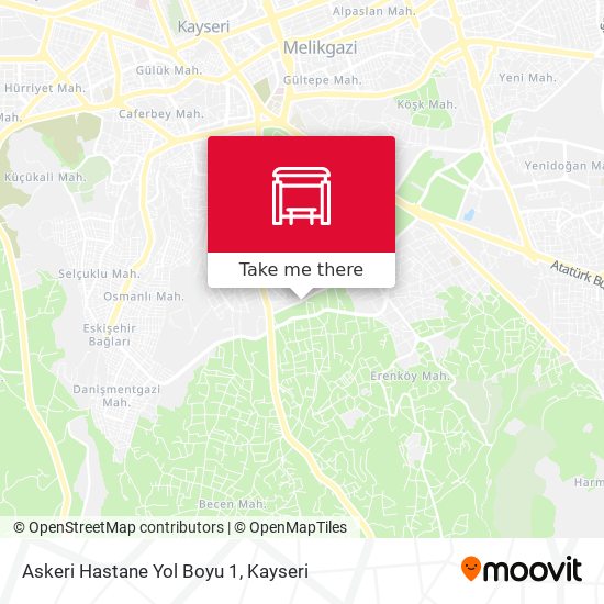 Askeri Hastane Yol Boyu 1 map
