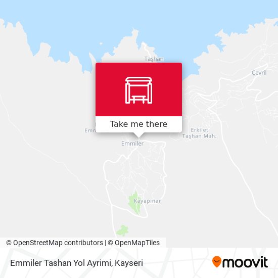 Emmiler Tashan Yol Ayrimi map