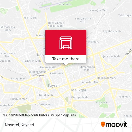 Novotel map