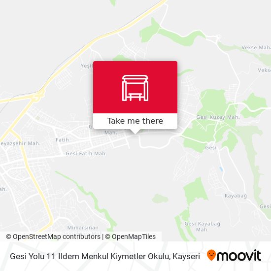 Gesi Yolu 11 Ildem Menkul Kiymetler Okulu map