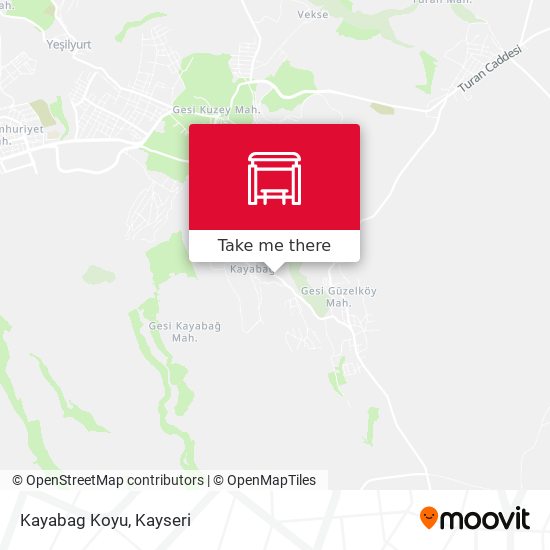 Kayabag Koyu map