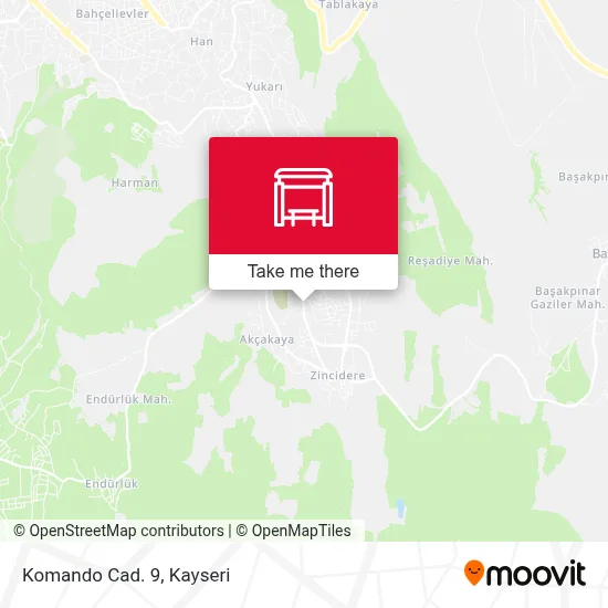 Komando Cad. 9 map