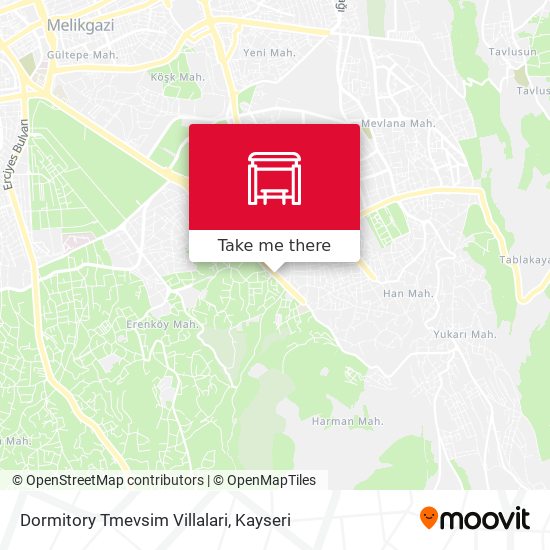 Dormitory Tmevsim Villalari map