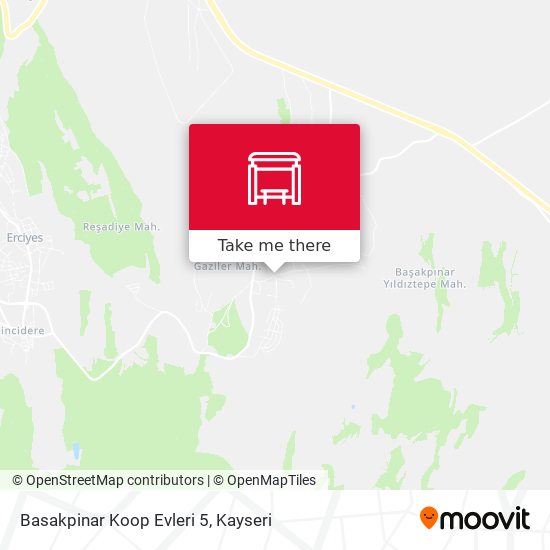 Basakpinar Koop Evleri 5 map