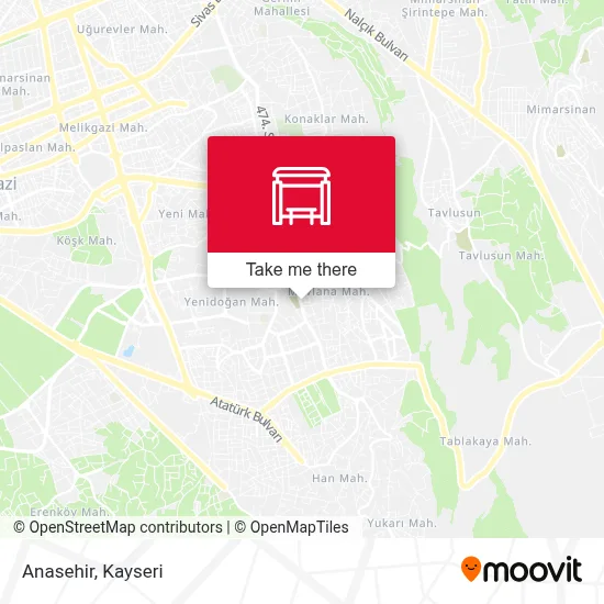 Anasehir map
