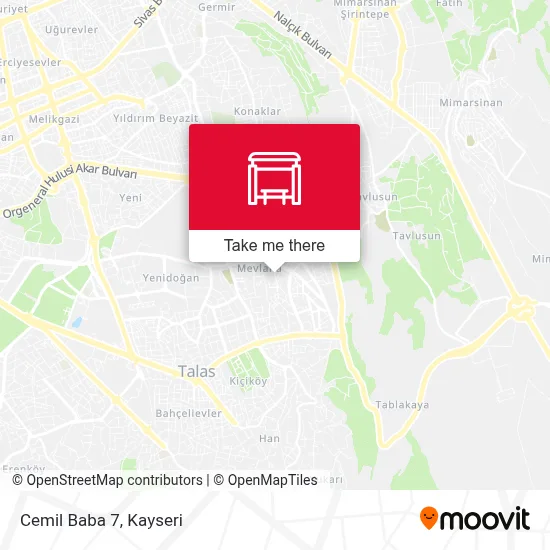 Cemil Baba 7 map